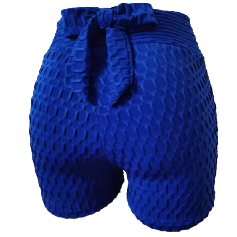 Jacquard Women's Yoga Bubble Sports Shorts